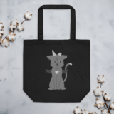 Evil Cat Tote Bag Bio