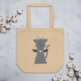 Evil Cat Tote Bag Bio – Image 4
